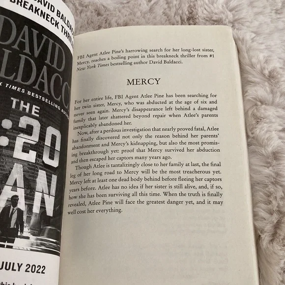 📚 DAVID BALDACCI - “Mercy” - Picture 5 of 10